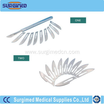 Disposable Stainless Steel Carbon Steel Surgical Blades